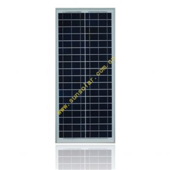 Poly-crystalline Silicon Solar Module 30W