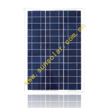 Poly-crystalline Silicon Solar Module 50W